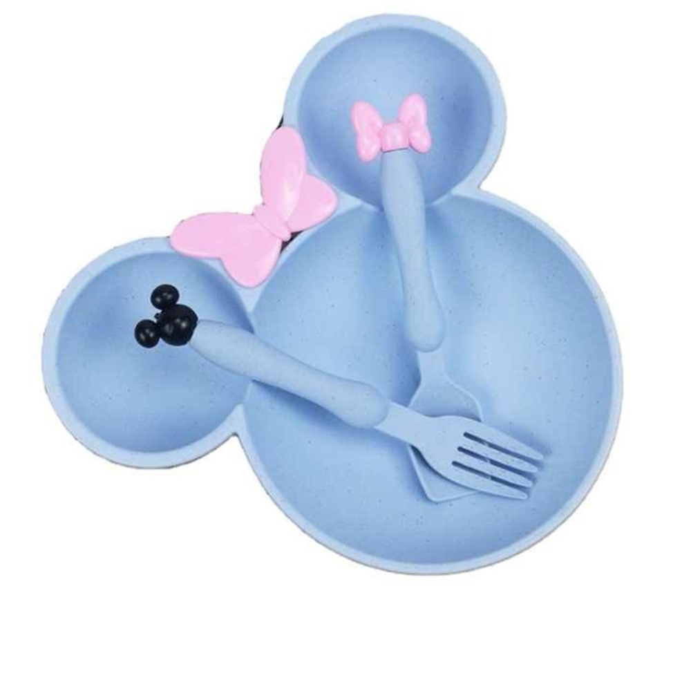 Mouse Ears Cutlery Set in Blue